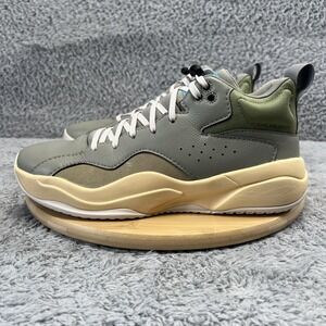 Brandblack Villain Shoes‎ Mens Size 10.5 Gray Green Leather Sneakers M777BB New